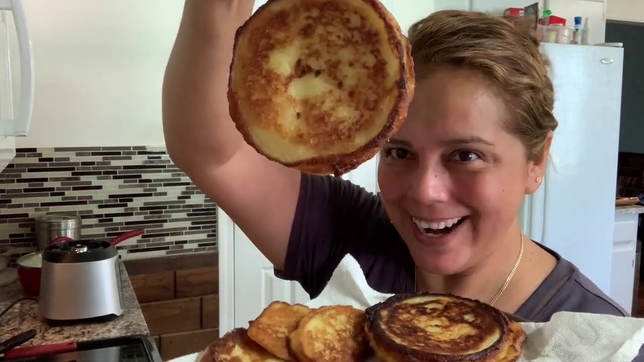 Tortitas de elote con queso