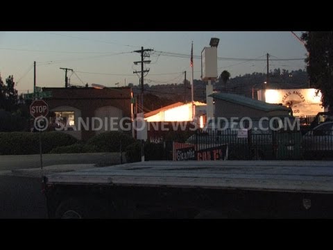 SWAT Raid Hells Angels Clubhouse, Breaching Charges, Flashbangs, El Cajon