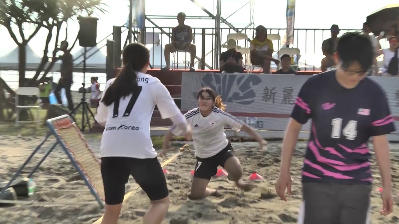 2nd world beach tchoukball championship 2017 Highlights