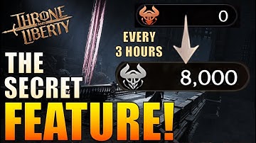 Throne & Liberty - Crazy Hidden "Feature" - How to get 8000 Abyss Tokens Every 3 Hours (FIXED)