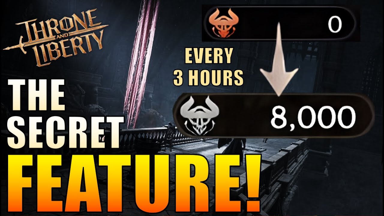 Throne & Liberty - Crazy Hidden "Feature" - How to get 8000 Abyss Tokens Every 3 Hours (FIXED)