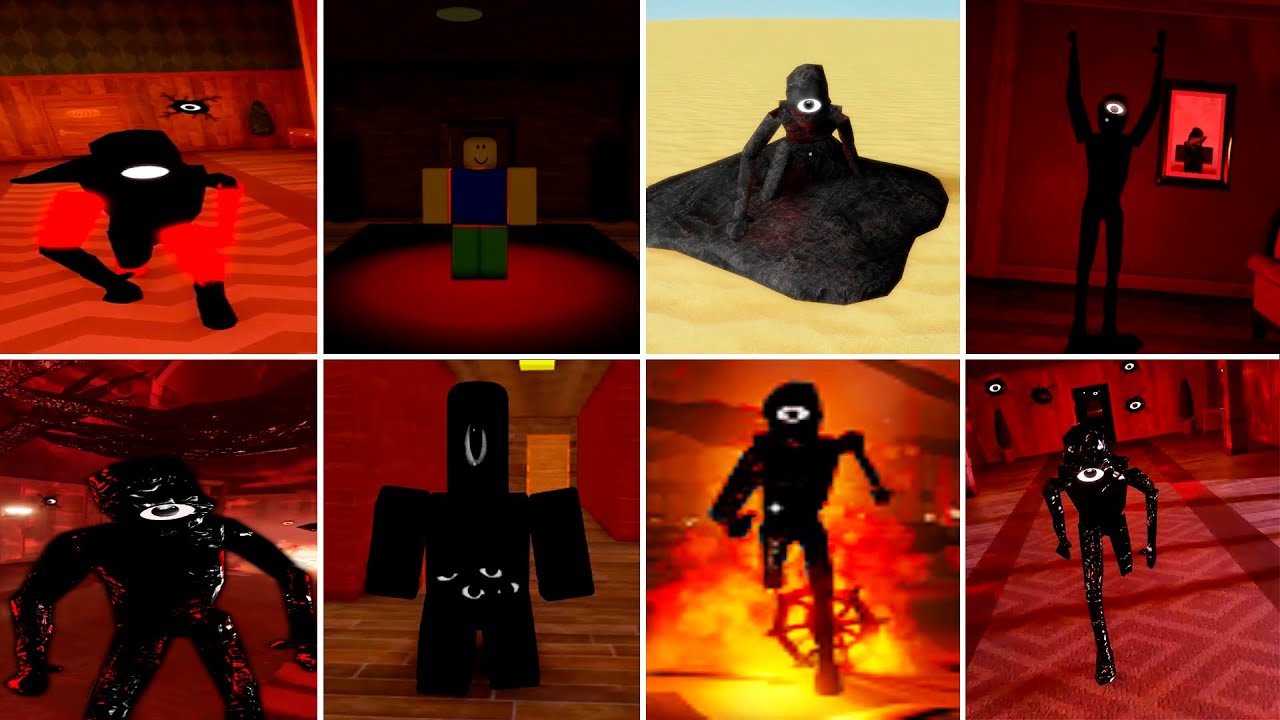 Doors Seek Chase VS 27 Different Seek Chases ROBLOX DOORS YouTube