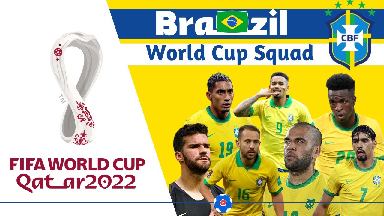 World Cup 2022: Tite announces Brazil's official World Cup squad list  with nine forwards!