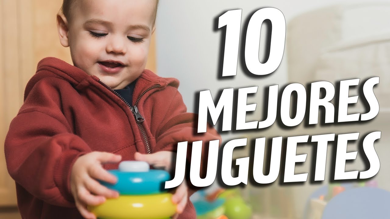 10 mejores JUGUETES para bebés de 1 año 