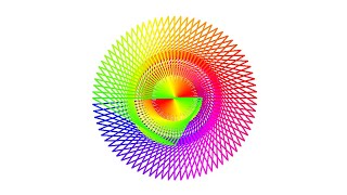 Famous Simple Python Turtle Graphic and Code   Revolving Figure 1   #geometricart  #simplepythongraphics Profile