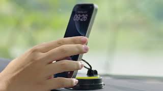 Baseus VC2 Flex mágneses autós tartó, tapadókorongos kivitel