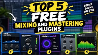 Top 5 FREE Mixing & Mastering Plugins Every Music Producer Needs in 2026 🔥 | FL Studio News