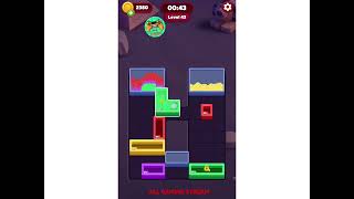 Color Sand: Fill The Blocks Level 43 Gameplay  screenshot 3