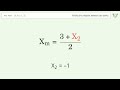 Find the midpoint between two points p1 (3,4) and p2 (-1,2): Step-by-Step Video Solution