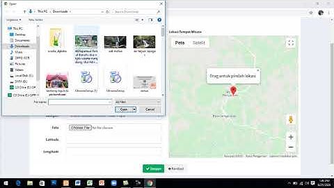 DEMO TA 29.1 Algoritma Dijkstra dengan GIS (Geographic Information System) untuk Destinasi Wisata