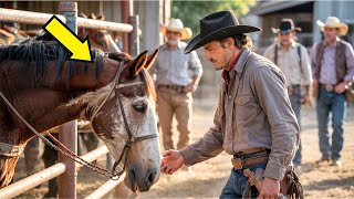 The Cowboy Buys An Old Horse Out Of Pity, Never Imagining The Incredible Secret It Was Hiding