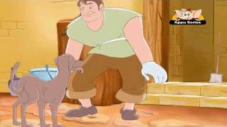 Aesopes Tales In Sindhi - The Dog And Bone