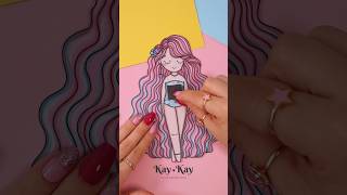 Magnet paper & paper dolls #diy
