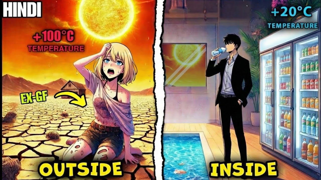 While Everyone Is Dying from Heat... He is enjoying every comfort in his room | explain in hindi