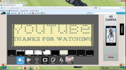 ==Windows Tutorials== How to PhotoShop with Photobucket.com
