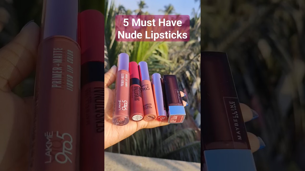 5 Must have Nude Lipsticks | Nykaa Republic Sale  