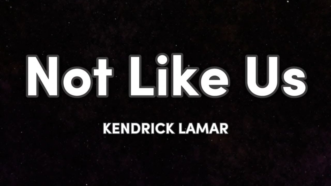 Not Like Us - Kendrick Lamar (Karaoke Version) Not Like Us - Kendrick Lamar (Karaoke Version)