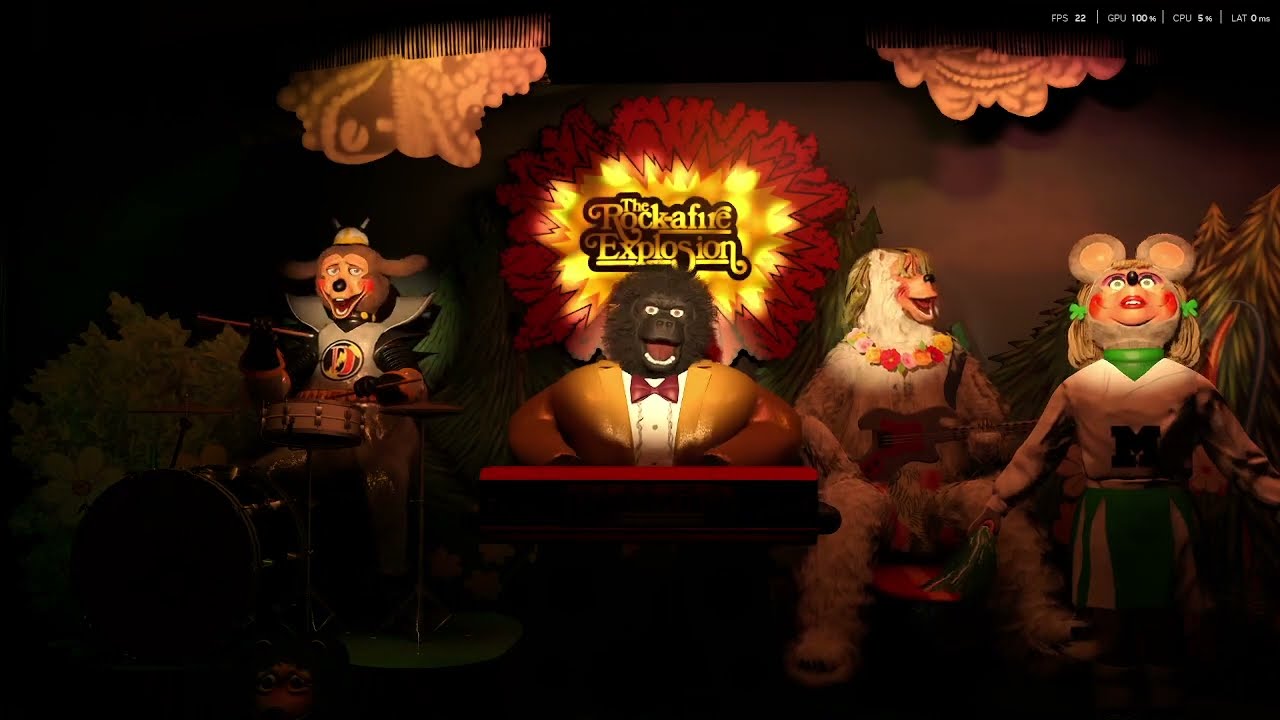 The Rock-afire Explosion Catch-a-Wave