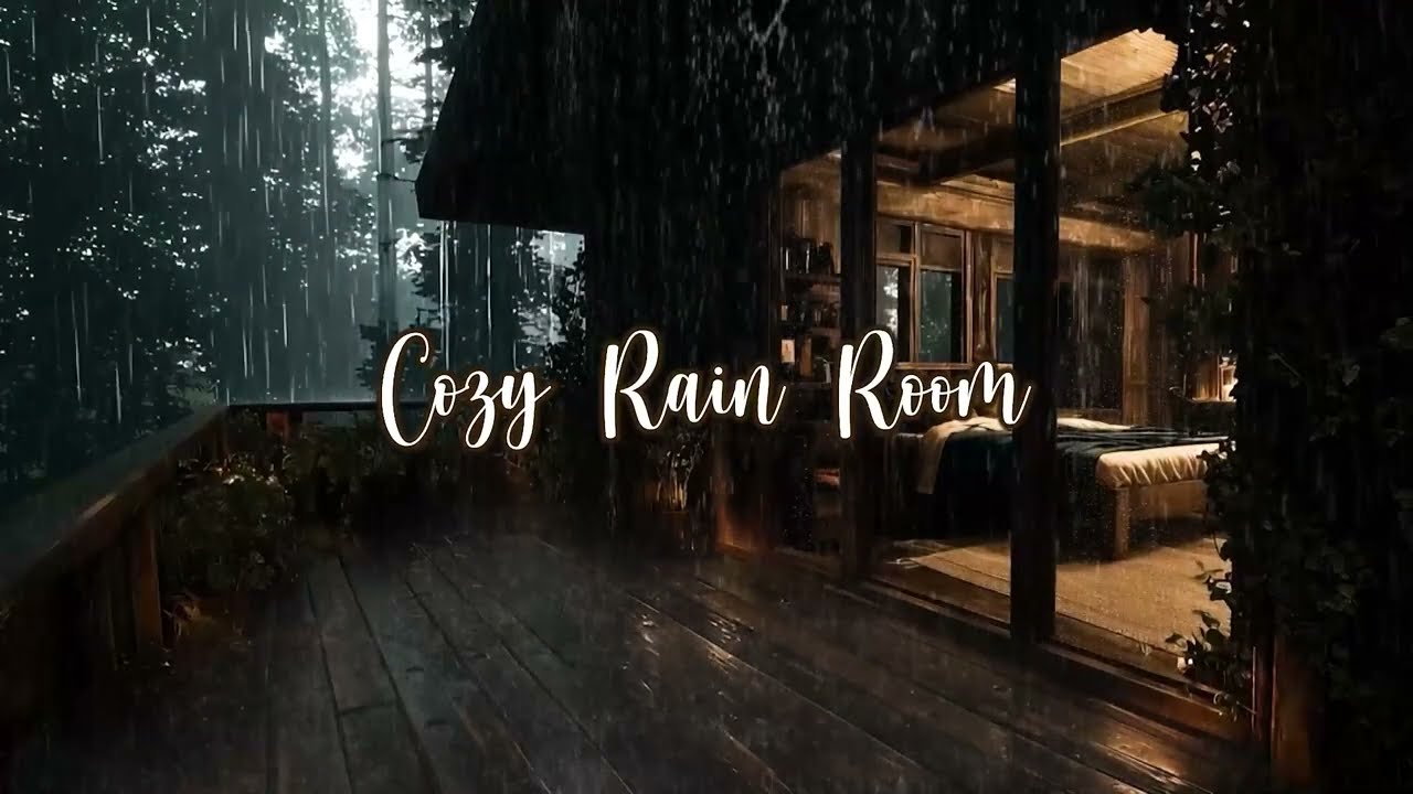 🌲Peaceful Forest Rain for Insomnia at Night to Help You Fall Asleep Faster and Sleep Deeply