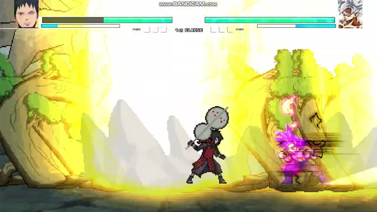 Uchiha Obito OP Post-Apocalyptic 1P(Joke Edit) VS Goku Nightmare OP