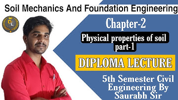 Soil Mechanics (Lecture 2) || Physical Properties of Soils || Polytechnic Civil Engineering 5th Sem.