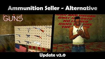 GTA San Andreas Ammunition Seller - Alternative v2.0 mod
