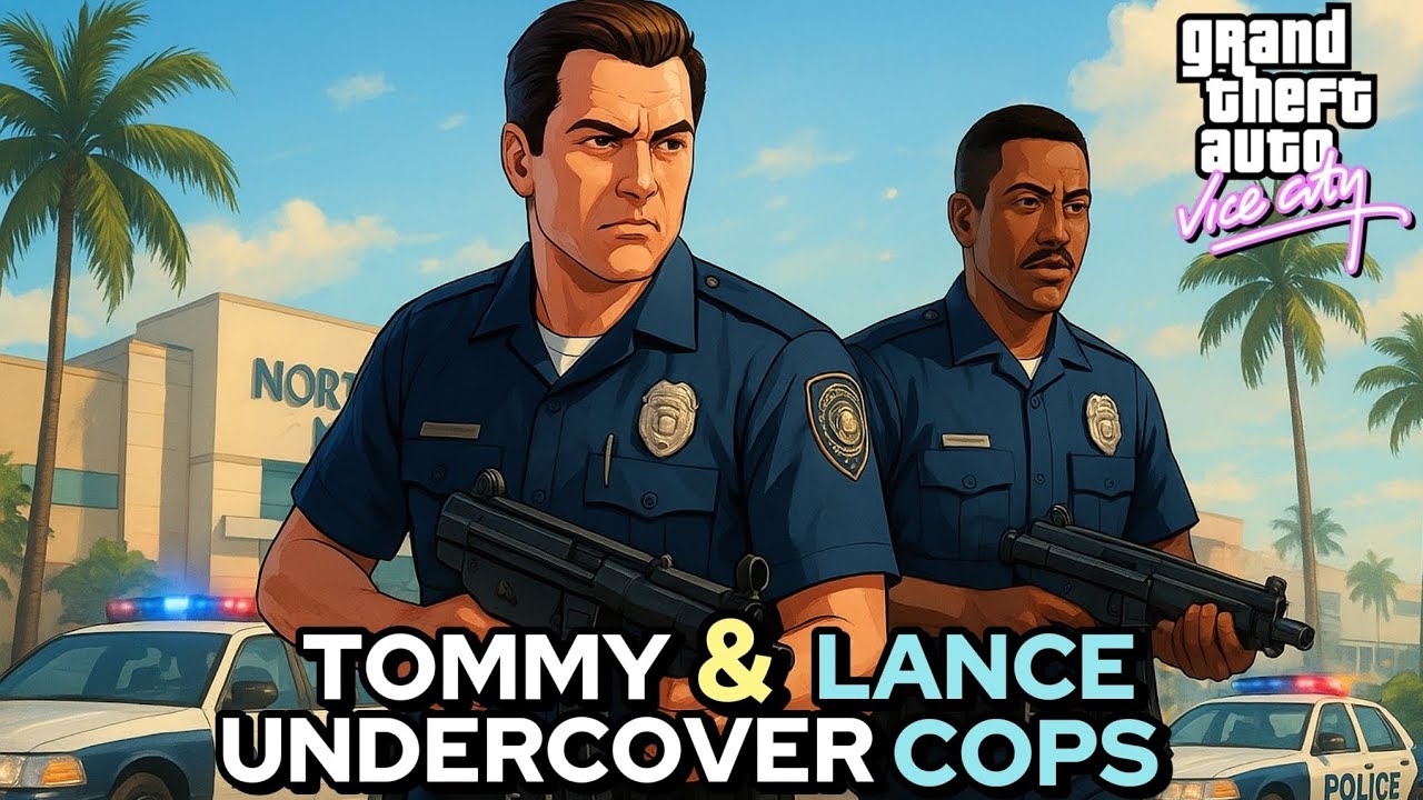 GTA Vice City Cop Land Mission Tommy & Lance Blast