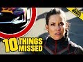 ANT-MAN & The WASP Official Trailer - Things Missed & Easter Eggs