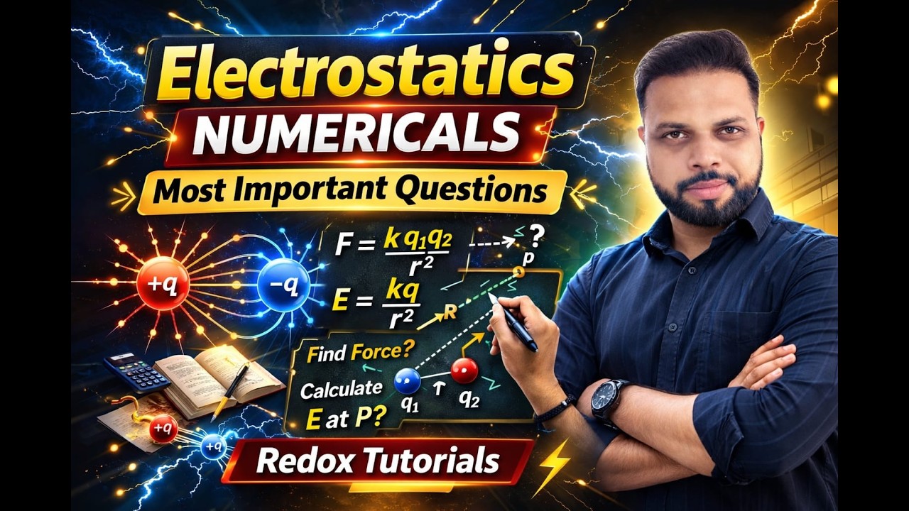 NUMERICAL PROBLEM BASED ON ELECTROSTATICS