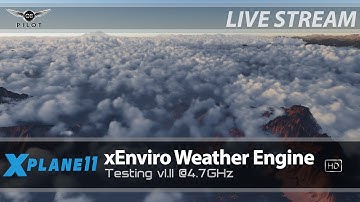 xEnviro v1.11 at 4.7 GHz | X-Plane 11
