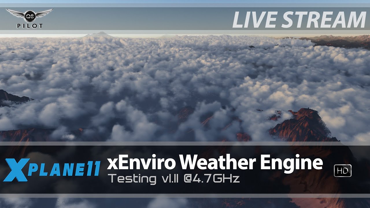xEnviro v1.11 at 4.7 GHz | X-Plane 11