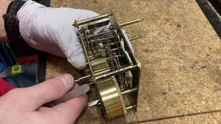 How to put a clock movement back together  clock repair basics