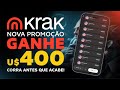🔥 PROMOÇÃO KRAK GANHE ATÉ R$ 2000 EM DOLAR! (PASSO A PASSO SIMPLES)