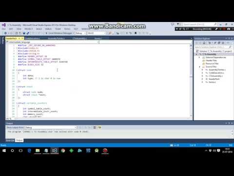 Compiler Simulation In C