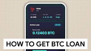How to Get BTC Against TRX (Crypto Loan Step-by-Step Guide)