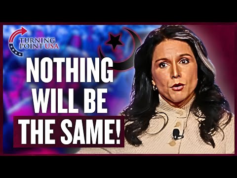 Watch Entire AMFEST Crowd Taken Aback by Tulsi Gabbard's Scary Warning on Islam!