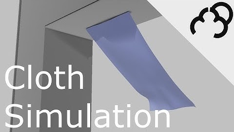 Blender 2.8 Cloth Simulation tutorial - Crash Course
