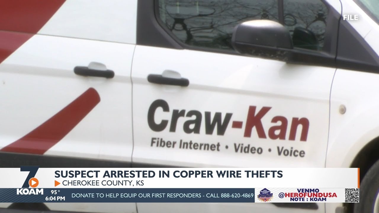 Suspect Arrested in Copper Wire Thefts (07/13/2023) - YouTube