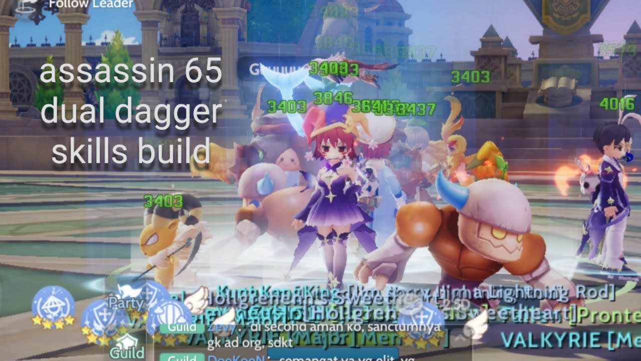 ASSASSIN 65 SKILLS BUILD DUAL DAGGER F2P PVE RAGNAROK ORIGIN ROOGLOBAL ...