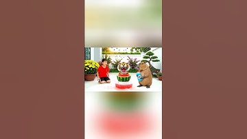 Capybara cùng anh giúp bà tắm Tigrrullini Watermellini và cái kết #capybara