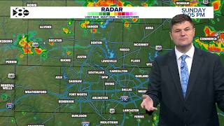 DFW Weather: Scattered storms move into the metroplex Sunday