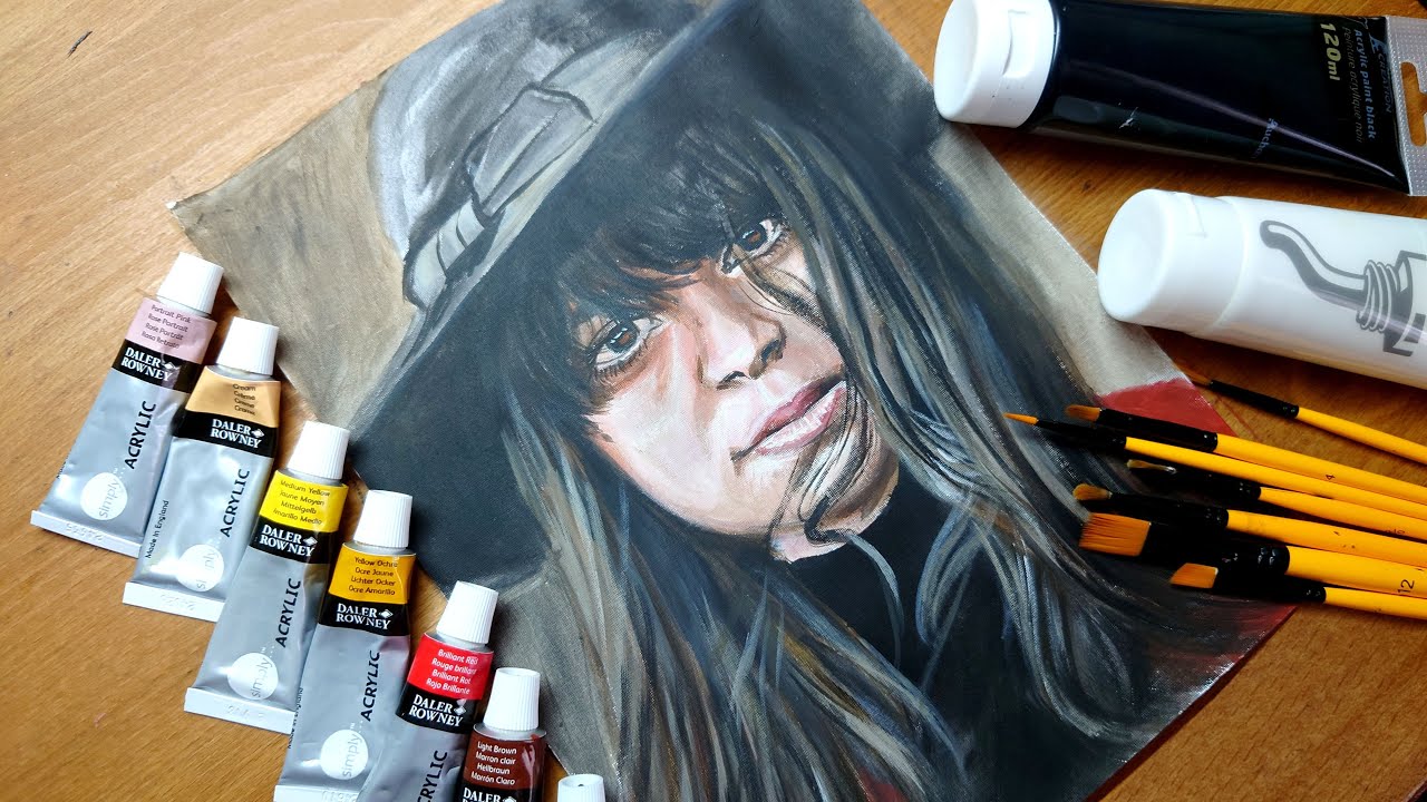 Painting Acrylic is Autumn on female | dumit3 arts Neo Albios