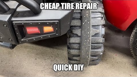 Easy Power Wheels Tire Repair