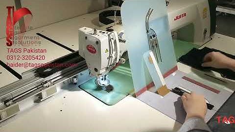 Automatic Template Machine for J Stitch