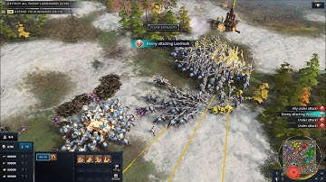 Age Of Empires 4 - Infinite Population & Instant Build - Unstoppable Army