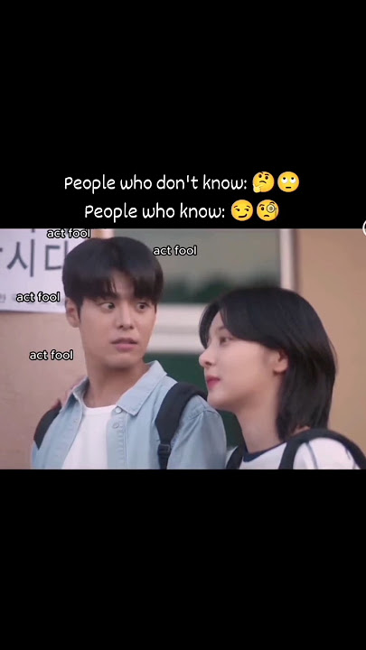 1 Million pls 🙏🏻 If you know you KNOW 😏😜.act fool  | TWINKLING WATERMELON| #kdrama #shorts #viral
