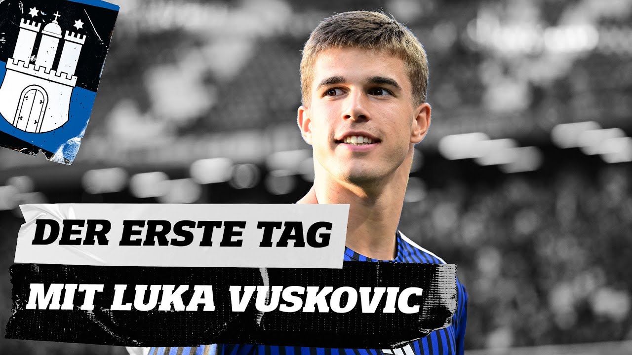 TRANSFER, BRUDER-ZUSAMMENKUNFT UND DERBY | Der erste Tag von Luka Vuskovic beim HSV