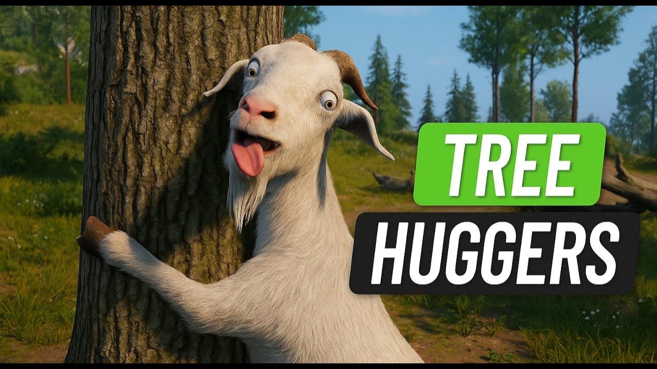 Locations Of All Tree Huggers Goat Simulator 3 Tree Huggers YouTube
