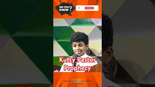 Kutty Pastor Prophecy Came true | Joel Immanuel | New Tamil Christian Songs
