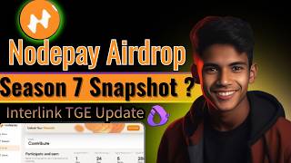 💰Nodepay Airdrop Season 2 Reward Claim | Nodepay Airdrop New Update | Interlink TGE& Roadmap Update